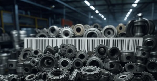 código de barras para peças automotivas